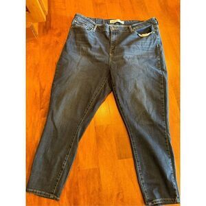 Women’s Levi’s midrise skinny crop jeans plus size